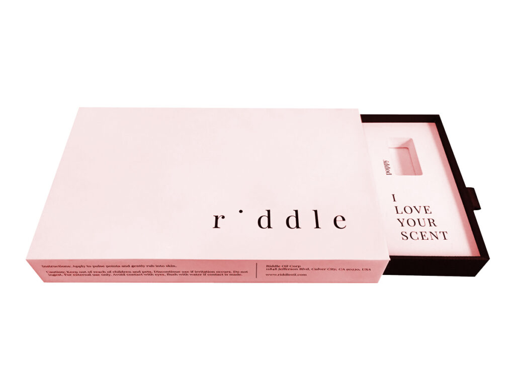 custom paper box slide rigid box