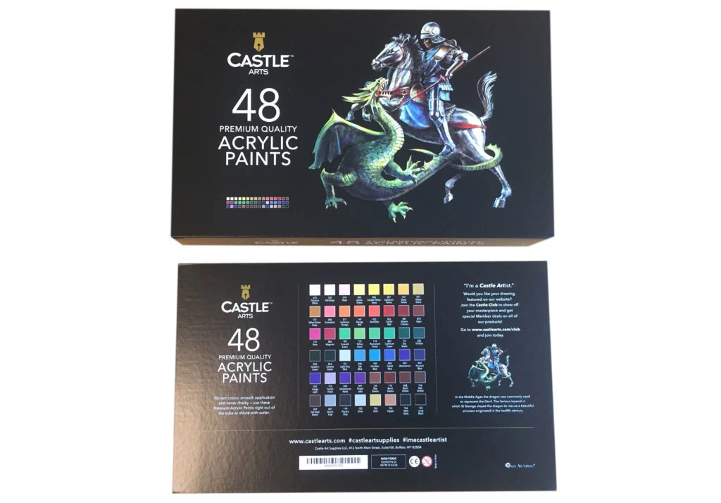 black color lift off lid rigid paper box