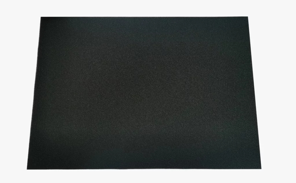 foam insert inside the paper box