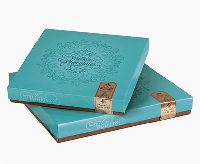 lift off lid rigid paper box, chocolate gift box, paper printed box, custom paper box, food packaging box, food folding cartons
