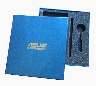 lift off lid rigid paper box for the electronics packaging. Foam inserts, electronics packaging boxes