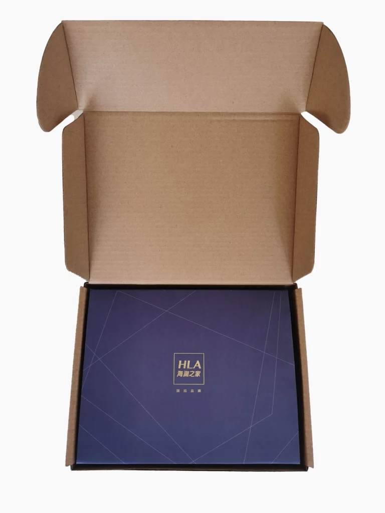 E flute corrugated mailer box