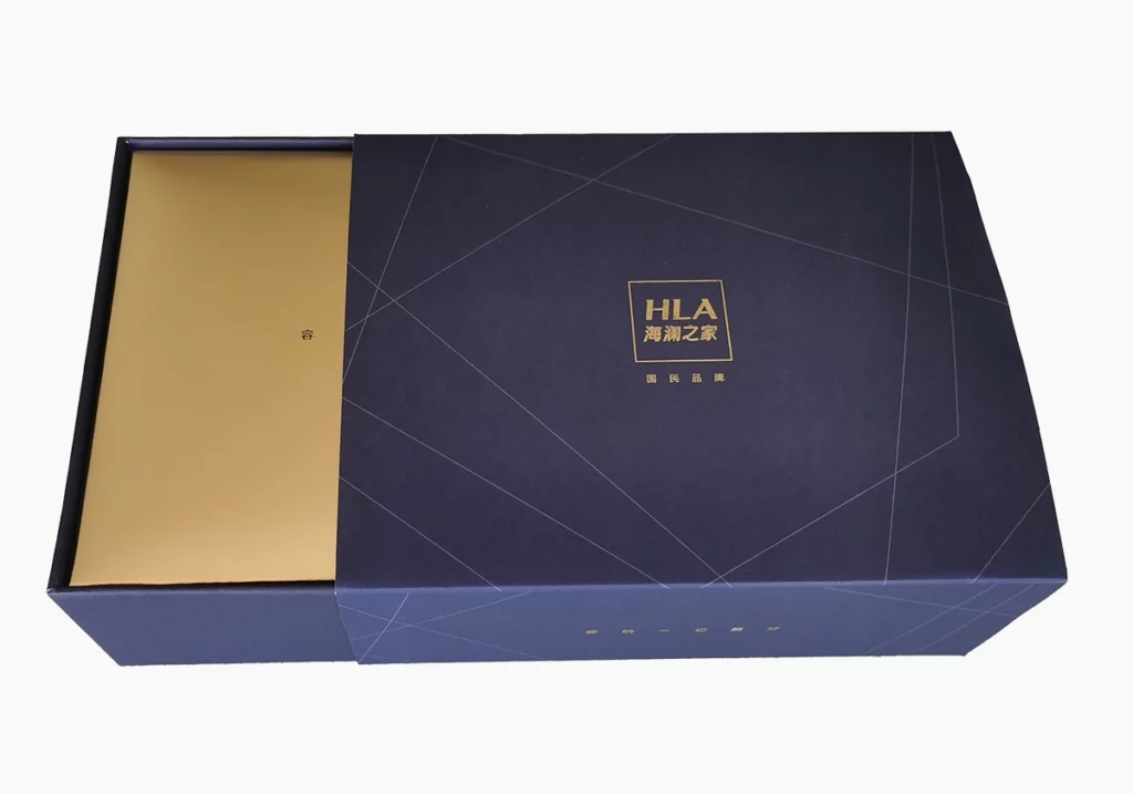 slide rigid paper box